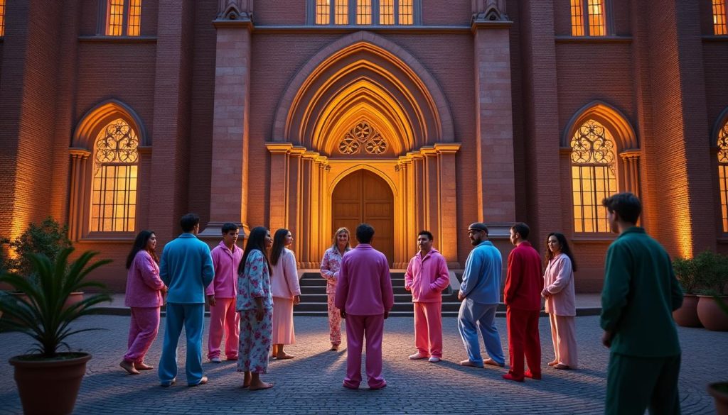 découvrez l'événement insolite de toulouse : la mystérieuse pyjama party organisée ce vendredi au couvent des jacobins. que se cache-t-il derrière cette soirée atypique ?