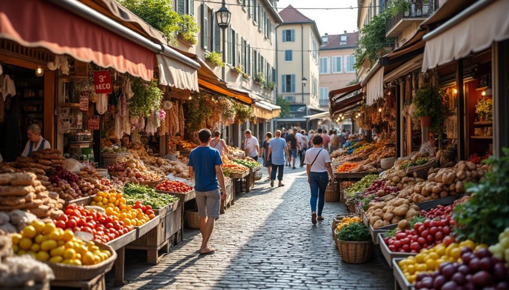 découvrez le rendez-vous incontournable du marché du mardi matin, où fraîcheur et convivialité se rencontrent pour vous offrir les meilleurs produits locaux.