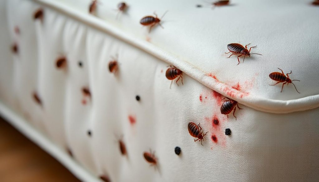 découvrez comment identifier les signes d'infestation de punaises de lit sur votre matelas grâce à des photos explicatives et des conseils pratiques pour protéger votre intérieur.